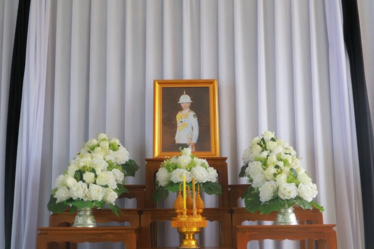 โรงเรียนสาธิตมหาวิทยาลัยมหามกุฏราชวิทยาลัย จัดพิธีแสดงความอาลัยแด่ สมเด็จพระเจ้าลูกเธอ เจ้าฟ้าพัชรกิติยาภาฯ